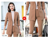 Interview Suit Women's Black Suit Jacket Women's Spring and Autumn plus Size Suit