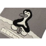 Men Sweater Cartoon Penguin Jacquard Sweater Vest Coat Men Sleeveless Sweater Vest