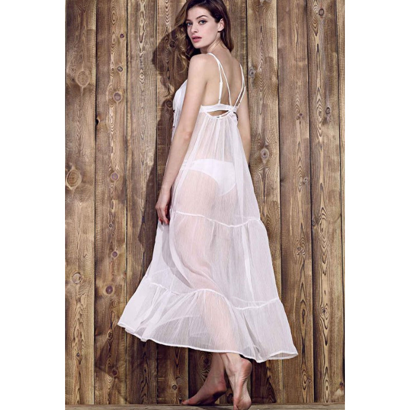 Beth Dutton Bohemian Dress Summer Spring Maxi Dresses Summer Embroidered Dress