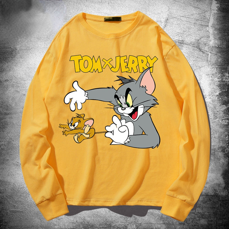 Tom And Jerry T Shirt Anime Print