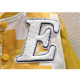 Toddler Boys Jackets Boys' Coat Handsome Baseball Uniform Spring And Autumn