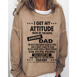 Yes I M Cold Sweatshirts round Neck Sweater Autumn and Winter