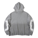 Kanye West Sunday Service Hoodie Distressed Vintage Loose Terry Loose Autumn And Winter Hoodie