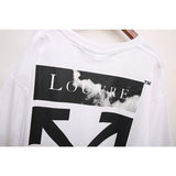 Off White T Shirt Arrow Short Sleeve Tshirt Men'S And Women'S Clothing Owt