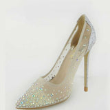 Nude Heels for Wedding High Heel Pointed-Toe Women's Shoes