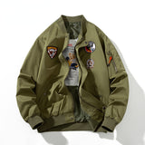 Varsity Jacket Loose Flight Suit