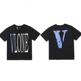 Vlone Friends Men'S Casual Short Sleeve Men'S And Women'S Tshirt