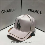 Dogers Baseball Cap Four Seasons Leisure Peaked Cap Fashion Diamond Hat