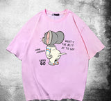 Tom And Jerry T Shirt Loose Hip Hop Cartoon Anime