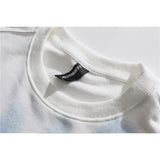 Crew Neck Sweatshirts for Men Men's Autumn Campus Student Sweater Printed Spray-Painted Top for Men