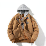 Varsity Jacket Loose Flight Suit