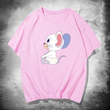 Tom And Jerry T Shirt Print Loose