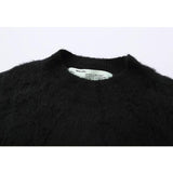 Off White Sweater Large Size Casual Arrow Men Owt