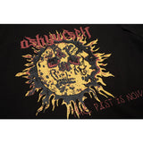 Askyurself T Shirt Sun Skull Cross Print Distressed VTG