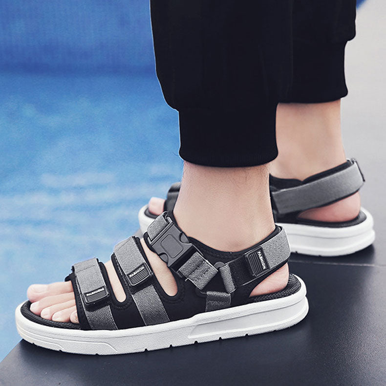 Men Sandals Indoor and Outdoor Beach Sandals Sport Flip Flops Comfort Casual Sandal Men Holiday Sandals Fashion Personality