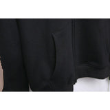 Off White Hoodie With Arrow Print Printed Cotton Sweater Zipper Coat Owt