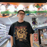 Askyurself T Shirt Printed Short Sleeve Distressed Loose T-shirt for Men