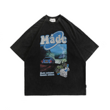 Y2g Shirts for Boys Summer Short Sleeve Printed T-shirt