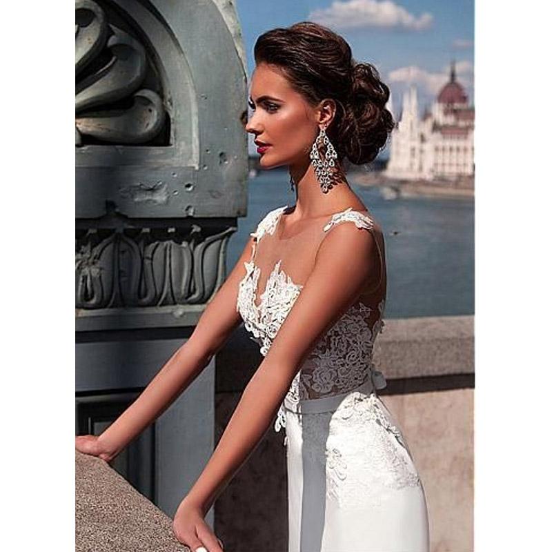 See through Wedding Dress Summer Dress Sexy Lace See-through Wedding Dress Formal Dress