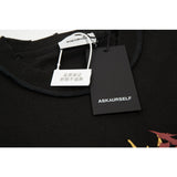 Askyurself T Shirt Sun Skull Cross Print Distressed VTG