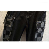 Toddler Boys Jackets Boys Spring and Autumn Denim Suit Two Pieces