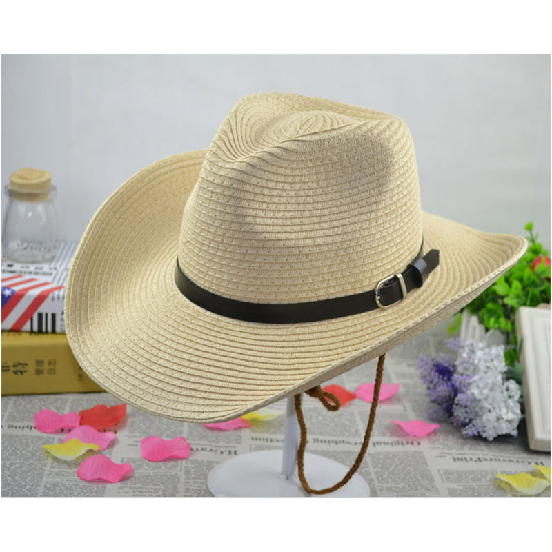 Big Hats Men's Summer Beach Big Brim Sun-Proof Hat Beach Hat