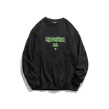 Crew Neck Sweatshirts for Men Men's Autumn Cartoon Sweater Coat Top