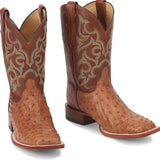 Western Shoes Vintage Embroidered Camel Pattern for Men
