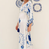 Beth Dutton Bohemian Dress Winter Autumn Midi Dresses Tassel Decorative Vintage Dress