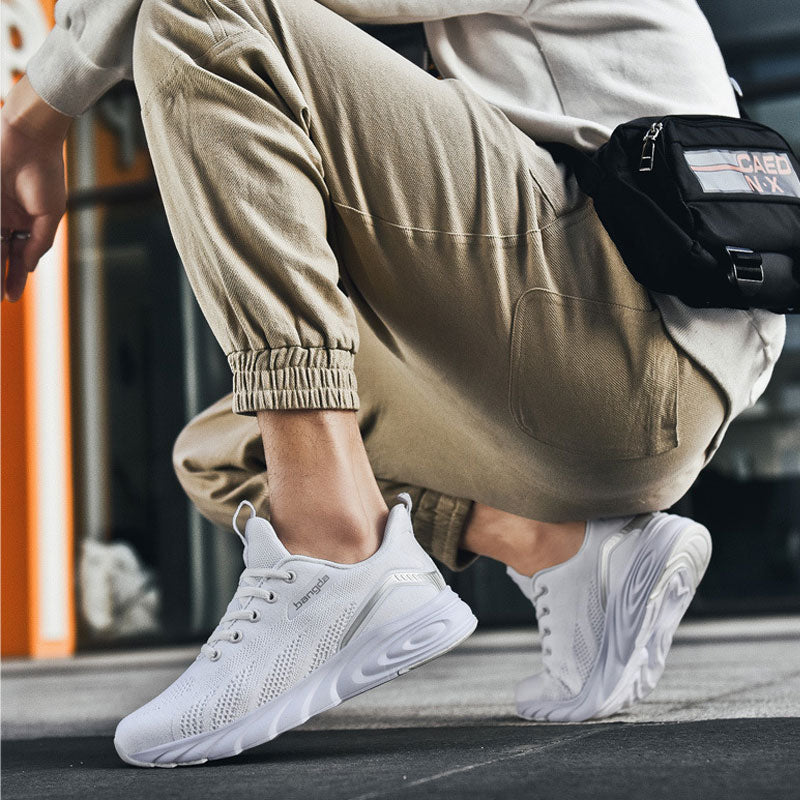Men Sneakers Men Walking Shoes for Jogging Breathable Lightweight Shoes Men's Shoes Spring and Summer Breathable Casual Sports