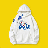 NASA Children Hoodie NASA Children's Hooded Sweatshirt Loose Thick