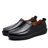 Men's Loafers Relaxedfit Slipon Loafer Men Shoes Fall Men's Casual Leather Shoes Business Formal Wear Shoes