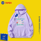 Nasa Children Hoodie Nasa Hooded Sweater Girls Autumn Clothing Loose Velvet Thickened