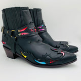 Western Shoes Strap Men's Riding Boots