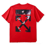 Off White T Shirt Ow Casual Plus Size Men'S Tops Spring And Summer Short Sleeves Tshirt Owt