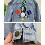 Toddler Boys Jackets Boys' Denim Jacket Spring and Autumn