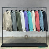 Men Hoodie Embroidered Corns Hooded Sweater Vintage