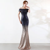 Burgundy Dress Formal Dress Slimming Host Formal Dress Long