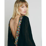 Beth Dutton Bohemian Dress Summer Spring Midi Dress Mini Vacation Style Dress