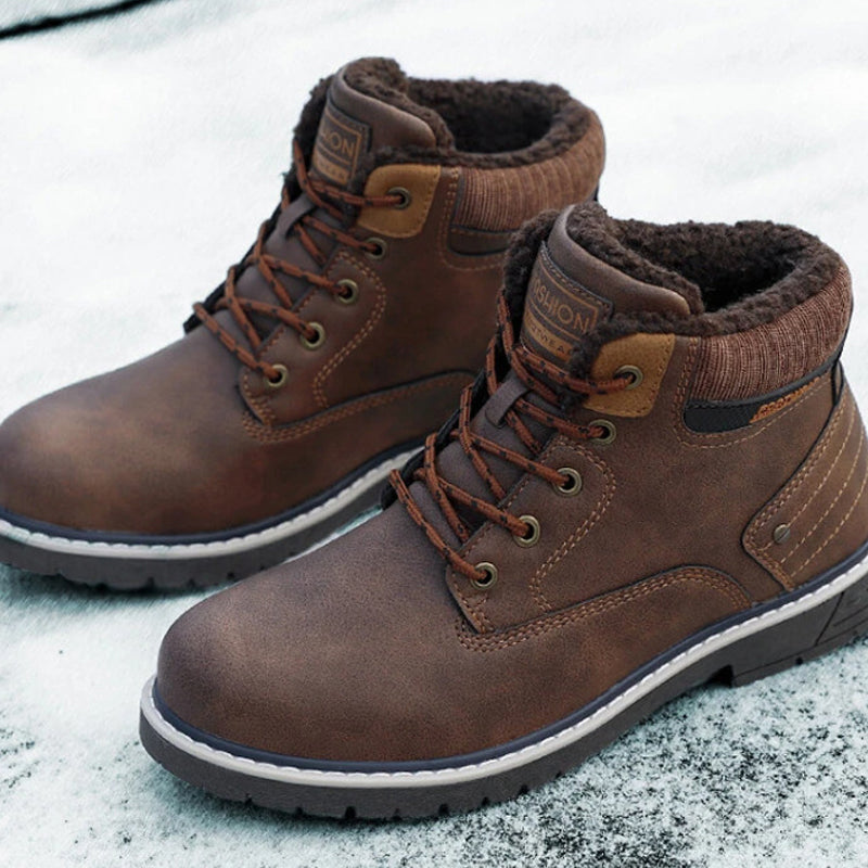 Western Shoes Autumn and Winter Fashion Martin Boots Outdoor Men's Short Boots