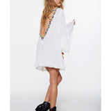 Beth Dutton Bohemian Dress Summer Spring Midi Dress Mini Vacation Style Dress