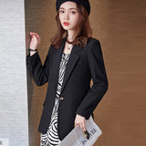 Interview Suit Women Khaki Autumn Blazer Spring and Autumn Leisure