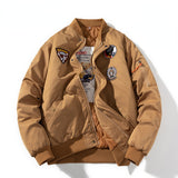 Varsity Jacket Loose Flight Suit