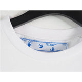 Off White T Shirt Spring/Summer Arrow Short Sleeve Tshirt Men'S Cotton Owt