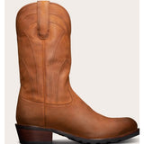 Western Shoes Autumn and Winter Men's Shoes round Toe Mid-Calf Sleeve Personality Men's Boots