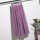 MIDI Mauve Skirt Mop Beach Skirt Black Skirt