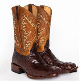 Yellowstone Cowboy Boots Autumn And Winter Men'S Boots Embroidered Large Size Long Boots Retro High Leg Boot