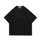 Y2g Shirts for Boys Retro Loose Embroidered Summer Short Sleeve Men