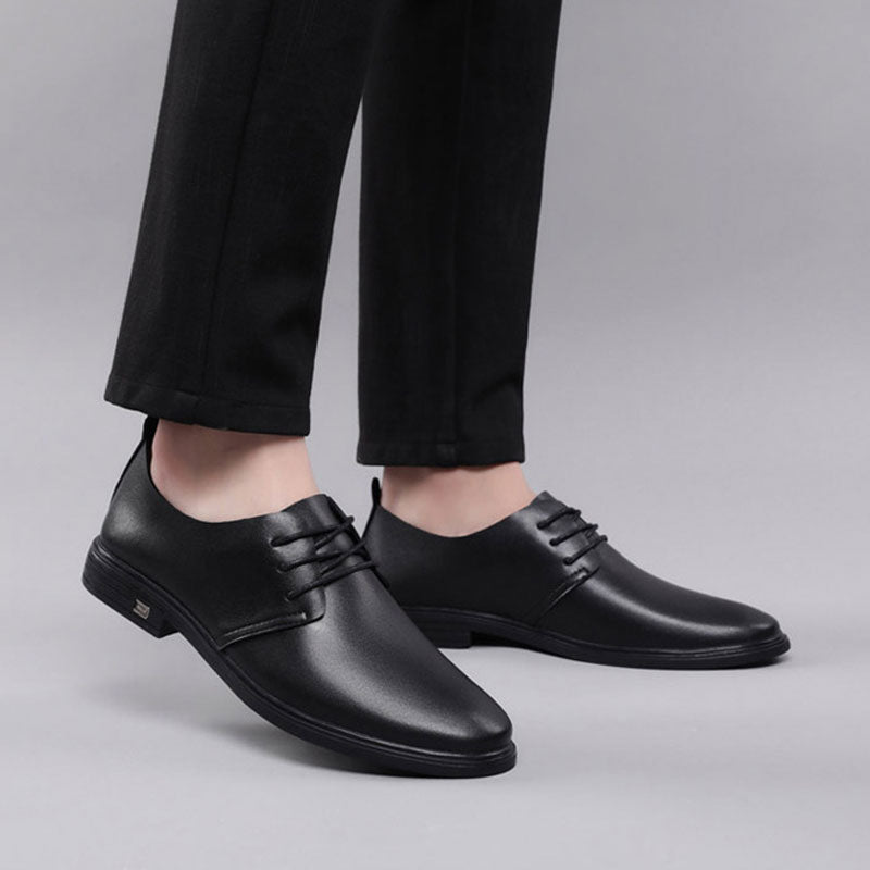 Men's Dress Shoes Classic Leather Oxfords Casual Cushioned Loafer Spring and Summer Business Fashion and Leisure Men's Clothing Formal Shoes