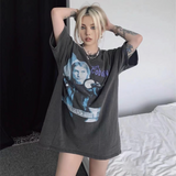 Nirvana T Shirt Nirvana Band Corben Retro Distressed Loose Couple
